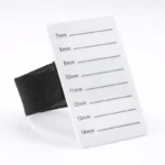 Acrylic Lashes Holder Pad Individual Eyelash Tablet with Bandage 7-14mm/8-15mm Eyelash Extensions Hand Plate Salon Makeup Tools – Image 9