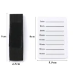 Acrylic Lashes Holder Pad Individual Eyelash Tablet with Bandage 7-14mm/8-15mm Eyelash Extensions Hand Plate Salon Makeup Tools – Image 4
