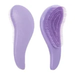 Brosse à cheveux démêlante magique, 1 pièce, paille de blé douce, peigne de Massage du cuir chevelu, antistatique, brosse de – Image 8