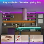 Led Strip Lights with 44 Key Remote Control 1m 5m 10m 20m RGB Tape Led Wall Room for Home Bedroom Party Decor TV Backlight – Image 4
