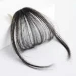 Fake Air Bangs Hair Clip-In Extension Synthetic Hair Fake Fringe Natural False Hairpiece Women Clip in Bangs Hair Styling Tools – Image 12