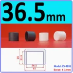  White Silicone rubber cover round steel pipe sleeve end protective cap anti-collision and high temperature resistant 3~68.5mm – Image 27