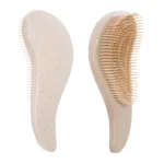 Brosse à cheveux démêlante magique, 1 pièce, paille de blé douce, peigne de Massage du cuir chevelu, antistatique, brosse de – Image 7