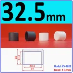  White Silicone rubber cover round steel pipe sleeve end protective cap anti-collision and high temperature resistant 3~68.5mm – Image 21