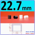  White Silicone rubber cover round steel pipe sleeve end protective cap anti-collision and high temperature resistant 3~68.5mm – Image 14
