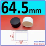  White Silicone rubber cover round steel pipe sleeve end protective cap anti-collision and high temperature resistant 3~68.5mm – Image 41
