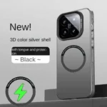 Luxury For Magsafe Wireless Charger Matte Frosted Case For Xiaomi 15T 15TPro 15/14/13 T Ultra Pro Semi-Transparent Protect Cover – Image 4