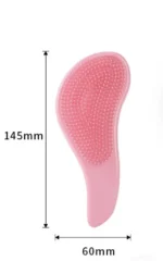 Brosse à cheveux démêlante magique, 1 pièce, paille de blé douce, peigne de Massage du cuir chevelu, antistatique, brosse de – Image 6