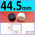  White Silicone rubber cover round steel pipe sleeve end protective cap anti-collision and high temperature resistant 3~68.5mm – Image 8