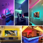 Led Strip Lights with 44 Key Remote Control 1m 5m 10m 20m RGB Tape Led Wall Room for Home Bedroom Party Decor TV Backlight – Image 6