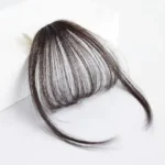 Fake Air Bangs Hair Clip-In Extension Synthetic Hair Fake Fringe Natural False Hairpiece Women Clip in Bangs Hair Styling Tools – Image 14