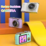 Digital Camera 4K HD Kid Camera 48MP Autofocus Vlogging Camera 2.4 Inch Retro Fashion Portable Video Camcorder for Beginners – Image 5