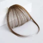 Fake Air Bangs Hair Clip-In Extension Synthetic Hair Fake Fringe Natural False Hairpiece Women Clip in Bangs Hair Styling Tools – Image 9