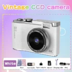 Digital Camera 4K HD Kid Camera 48MP Autofocus Vlogging Camera 2.4 Inch Retro Fashion Portable Video Camcorder for Beginners – Image 10