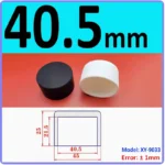  White Silicone rubber cover round steel pipe sleeve end protective cap anti-collision and high temperature resistant 3~68.5mm – Image 20