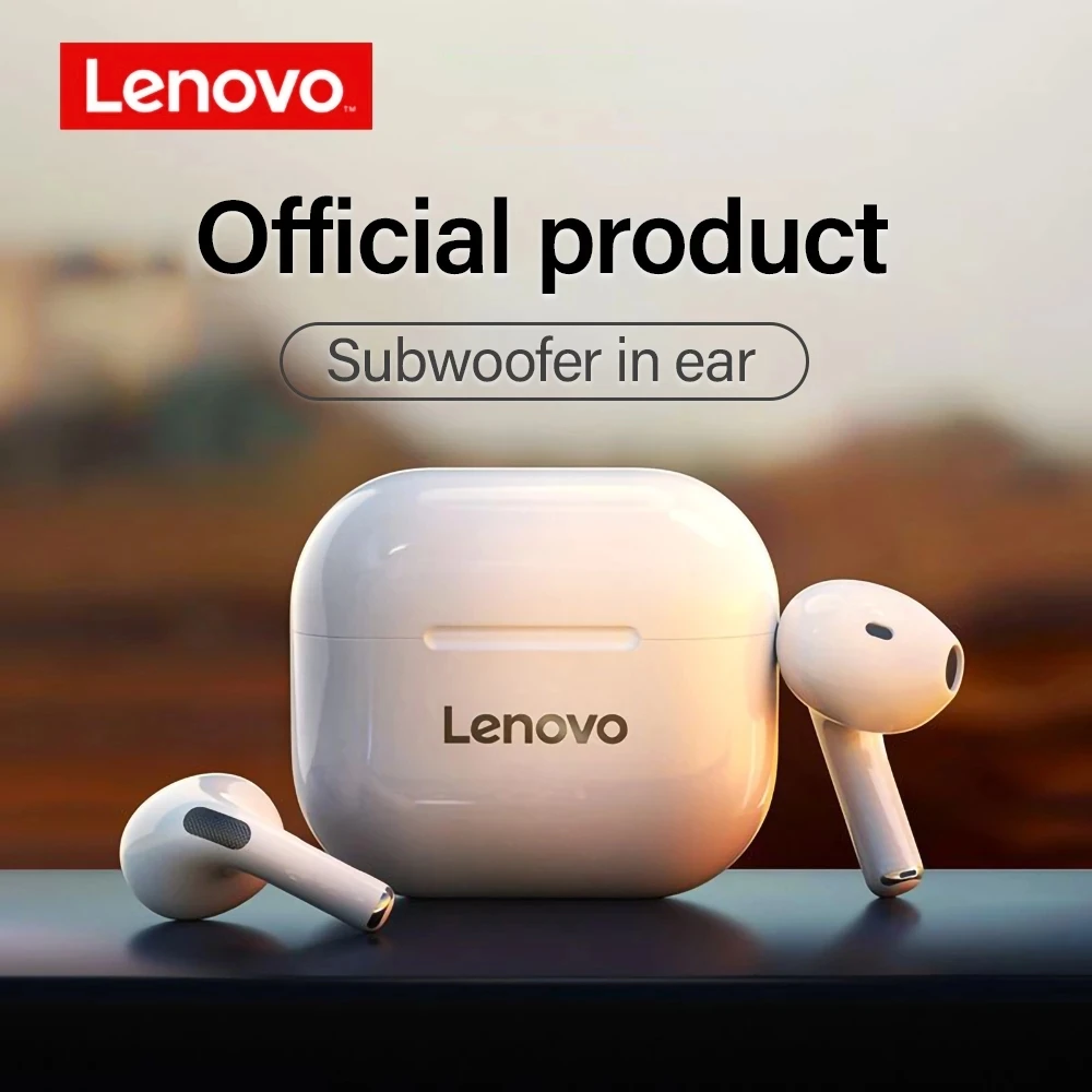 Haa1bfb60935a4a3ca5e24c9ef3bcd163R.webp Original Lenovo LP40 wireless headphones TWS Bluetooth Earphones Touch Control Sport Headset Stereo Earbuds For Phone Android – Image 1
