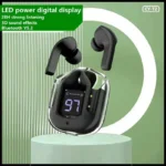 T2 Tws Wireless Bluetooth Headset Transparent Headphones ENC Power Digital Display Stereo Sound Earphones for All Smartphones – Image 3