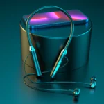 Wireless Bluetooth Earphones Neckband Headphones Gaming Stereo Sports Headset Halter Waterproof Magnetic Earbud with LED Display – Image 2