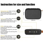 Mini Enceinte Bluetooth 5.0 Portable – Image 6