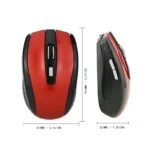 Bluetooth 5.2 Mouse 2.4G Wireless Mouse Dual-Mode Silent Mouse Rechargeable Gaming Mouse 800/1200/1600DPI For PC Computer Laptop – Image 8