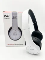 Stereo P47 Headset 5.0 Bluetooth Headset Folding Series Wireless Sports Game Headset for iPhone XiaoMi – Image 7