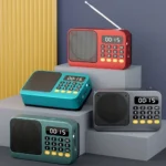 Bluetooth 5.0 Portable FM Radio Small Emergency Recargable Sound Box Mini Vintage Speaker Mp3 Player Support TF Card USB Drive – Image 6