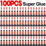 Liquid Super Glue Wood Rubber Metal Glass Cyanoacrylate Adhesive Stationery Store Nail Gel 502 Instant Strong Bond Leather