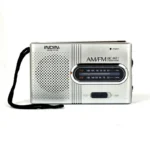 BC-R21 Portable AM FM Radio Receiver Player Built-in Speaker with a Standard 3.5MM Headphones Handheld Lightweight Ultra Thin – Image 7