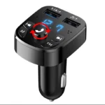 Car Fm Transmitter Bluetooth 5.0 Aux Handsfree Wireless Car Kit Dual Usb Car Charger Auto Radio Fm Modulator Mp3 Player Adapter – Image 10