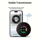 Portable Wireless Bluetooth Speaker LED Light IPX4 Waterproof Loudspeaker Outdoor Bathroom Large Suction Cup Stereo Sound Box – Image 5