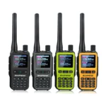 2PCS/Pack Baofeng UV-5R Mini Dual Band Dual PTT Walkie Talkie 5RMINI Air Band Rx 5W Compact  VOX FM Amateur Radio Type-C Charge