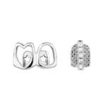 Glossy Finish Teeth Grillz Top Bottom Set Anti Slip Eco-friendly Copper Teeth Grillz Caps Gold Silver Teeth Jewelry Events – Image 8