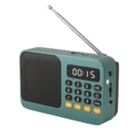 Bluetooth 5.0 Portable FM Radio Small Emergency Recargable Sound Box Mini Vintage Speaker Mp3 Player Support TF Card USB Drive – Image 7