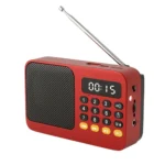 Bluetooth 5.0 Portable FM Radio Small Emergency Recargable Sound Box Mini Vintage Speaker Mp3 Player Support TF Card USB Drive – Image 10