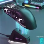 ATTACK SHARK X11 Wireless Gaming Mouse Charging Dock PixArt PAW3311 BT/2.4G Wireless/Wired Gaming Sensor Gift Anti-slip Sticker