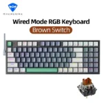 MACHENIKE K500 Mechanical Keyboard Wired Gaming Keyboard K500-B94 Hot Swappable 94 Keys 90% Layout RGB BackLight for PC Laptop – Image 7