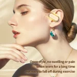 Bluetooth 5.4 Earphones IPX7 Waterproof 20Hrs Wireless Headphones with ENC Noise Cancelling Mic Deep Bass For Sports Workout Gym – Image 2
