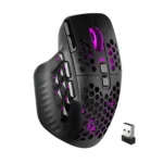 SOLAKAKA SM809 Pro Wireless MMO Gaming Mouse PAW3311 16 Side Buttons 24000 DPI RGB Honeycomb Programmable Macro Wireless Mouse – Image 8