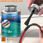 Liquid Waterproof Electrical Tape Epoxy Resin Black Glue Quick Drying Sealant For Wires And Cables Home Use Fix Line Glue – Image 2