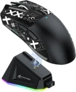 ATTACK SHARK X11 Wireless Gaming Mouse Charging Dock PixArt PAW3311 BT/2.4G Wireless/Wired Gaming Sensor Gift Anti-slip Sticker – Image 8