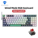 MACHENIKE K500 Mechanical Keyboard Wired Gaming Keyboard K500-B94 Hot Swappable 94 Keys 90% Layout RGB BackLight for PC Laptop – Image 10