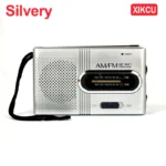 Emergency Pocket Mini Radio FM AM Radio Built-in Speaker Battery Operated Radio Receiver Best Player for Senior Home Walking – Image 7