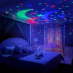 LED Starry Sky Night Lights USB Projector Lamp Magic Ball Moon Star Christmas Lights Home Room Atmosphere Decorations – Image 2