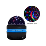 LED Starry Sky Night Lights USB Projector Lamp Magic Ball Moon Star Christmas Lights Home Room Atmosphere Decorations – Image 7