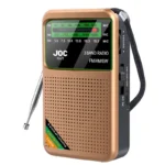 Battery Operated Radio FM AM SW Radio Built-in Speaker Pointer Pocket Radio Type-C Rechargeable with HD Display Screen for Elder – Image 9