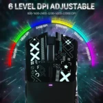 ATTACK SHARK X11 Wireless Gaming Mouse Charging Dock PixArt PAW3311 BT/2.4G Wireless/Wired Gaming Sensor Gift Anti-slip Sticker – Image 2