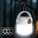 Solar Camping Lantern USB Rechargeable Outdoor Portable Waterproof Emergency Light for Hiking Backpacking Tent Activities – Image 7