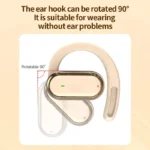 Bluetooth 5.4 Earphones IPX7 Waterproof 20Hrs Wireless Headphones with ENC Noise Cancelling Mic Deep Bass For Sports Workout Gym – Image 3