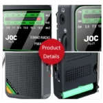 Battery Operated Radio FM AM SW Radio Built-in Speaker Pointer Pocket Radio Type-C Rechargeable with HD Display Screen for Elder – Image 6