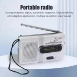 Emergency Pocket Mini Radio FM AM Radio Built-in Speaker Battery Operated Radio Receiver Best Player for Senior Home Walking – Image 5